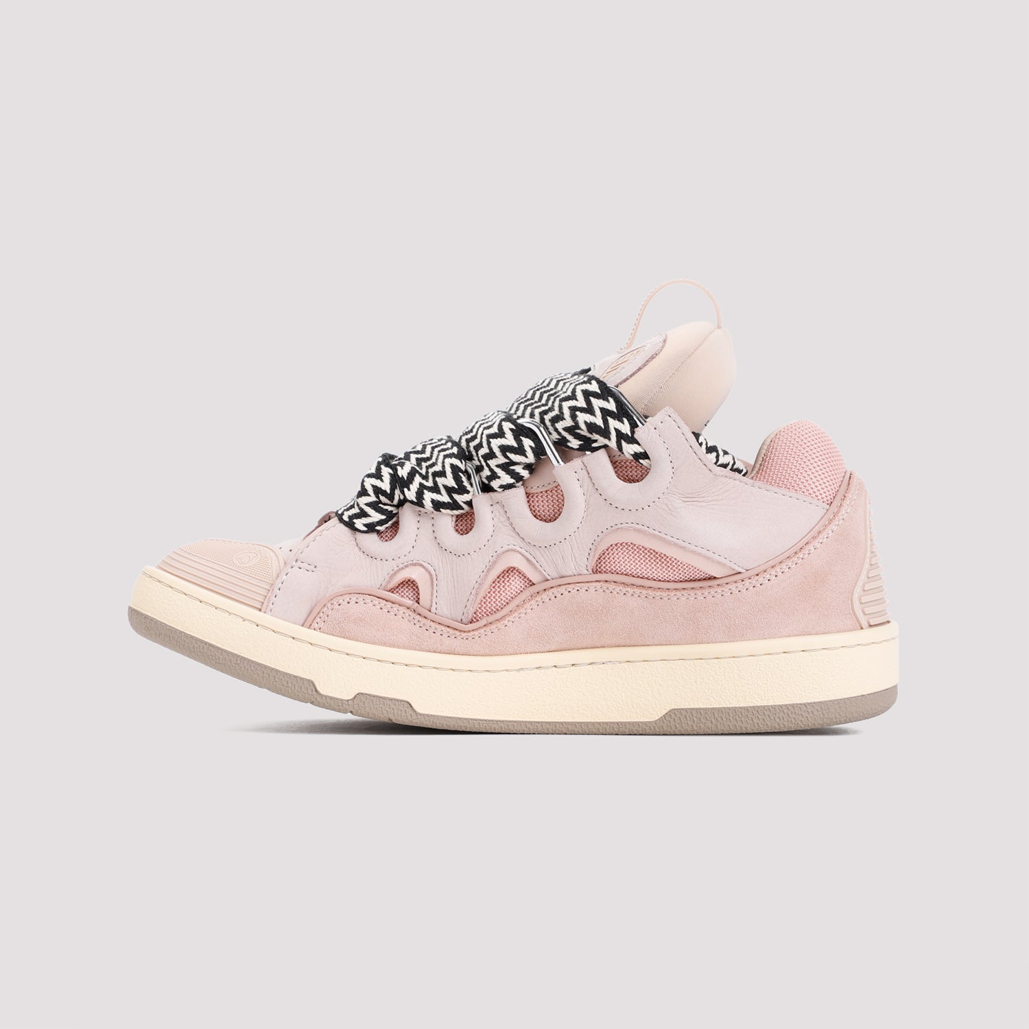 Lanvin Leather Curb Sneakers Unisex LANVIN