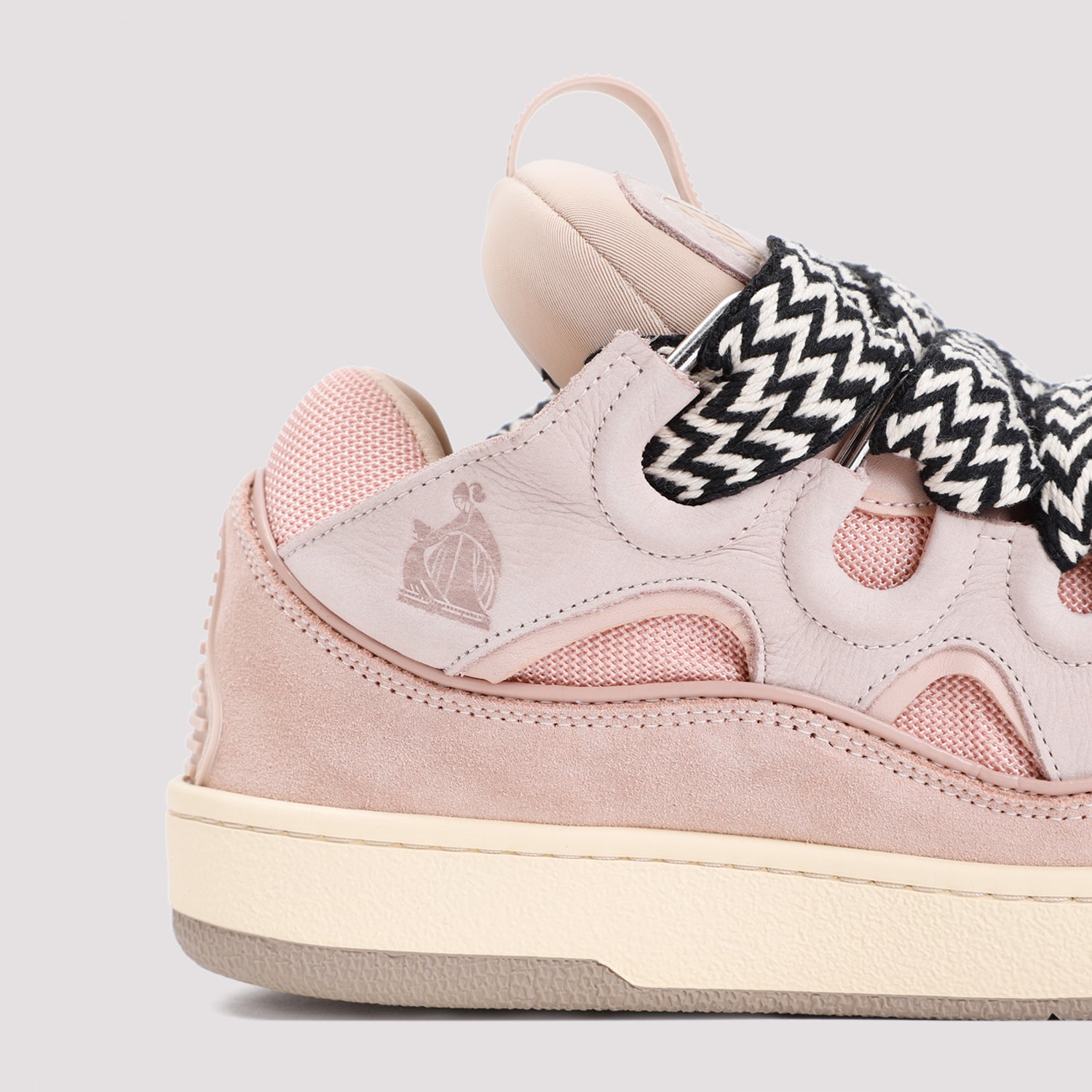 Lanvin Leather Curb Sneakers Unisex LANVIN