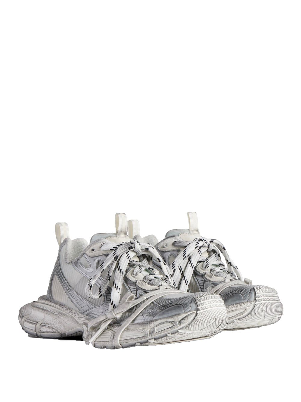 Balenciaga Men Worn-Out Effect 3Xl Mesh Sneakers BALENCIAGA