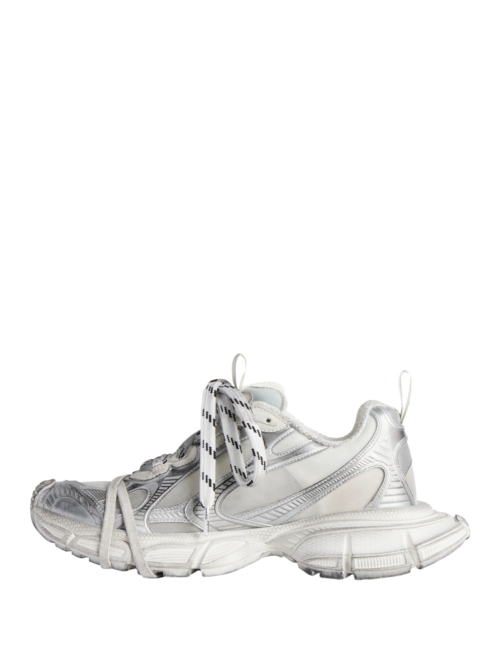 Balenciaga Men Worn-Out Effect 3Xl Mesh Sneakers BALENCIAGA