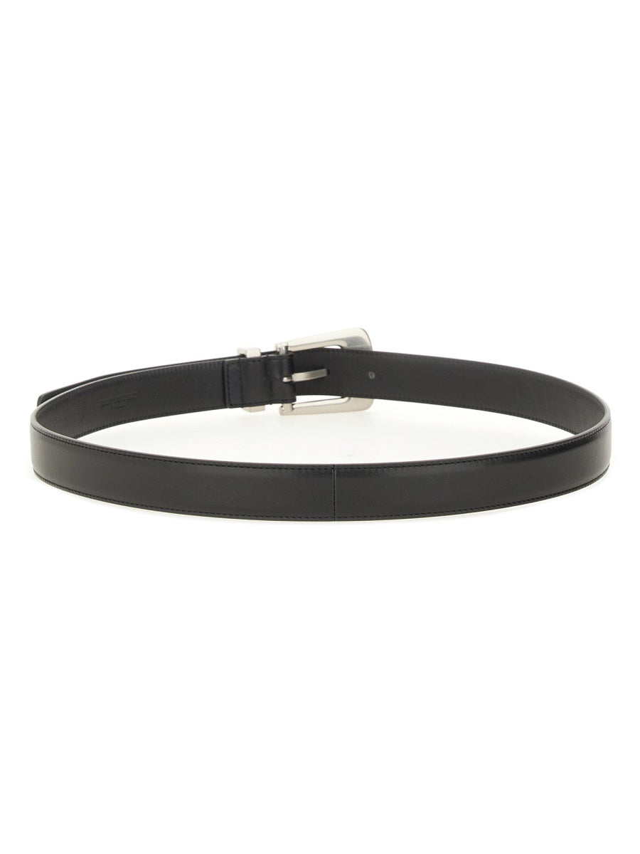 Saint Laurent Men "Folk" Belt SAINT LAURENT