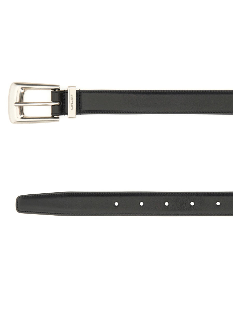Saint Laurent Men "Folk" Belt SAINT LAURENT
