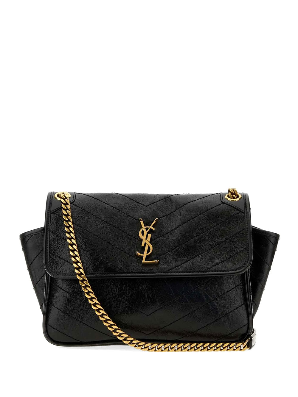 Saint Laurent Women Niki Tripouch Bag In Vintage Leather SAINT LAURENT