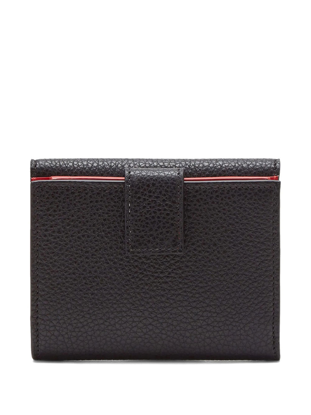Ferragamo Women Gancini Grained Leather Compact Wallet FERRAGAMO