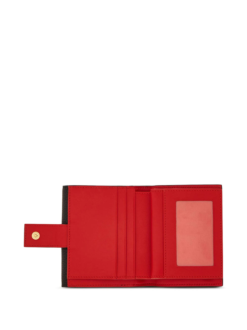 Ferragamo Women Gancini Grained Leather Compact Wallet FERRAGAMO