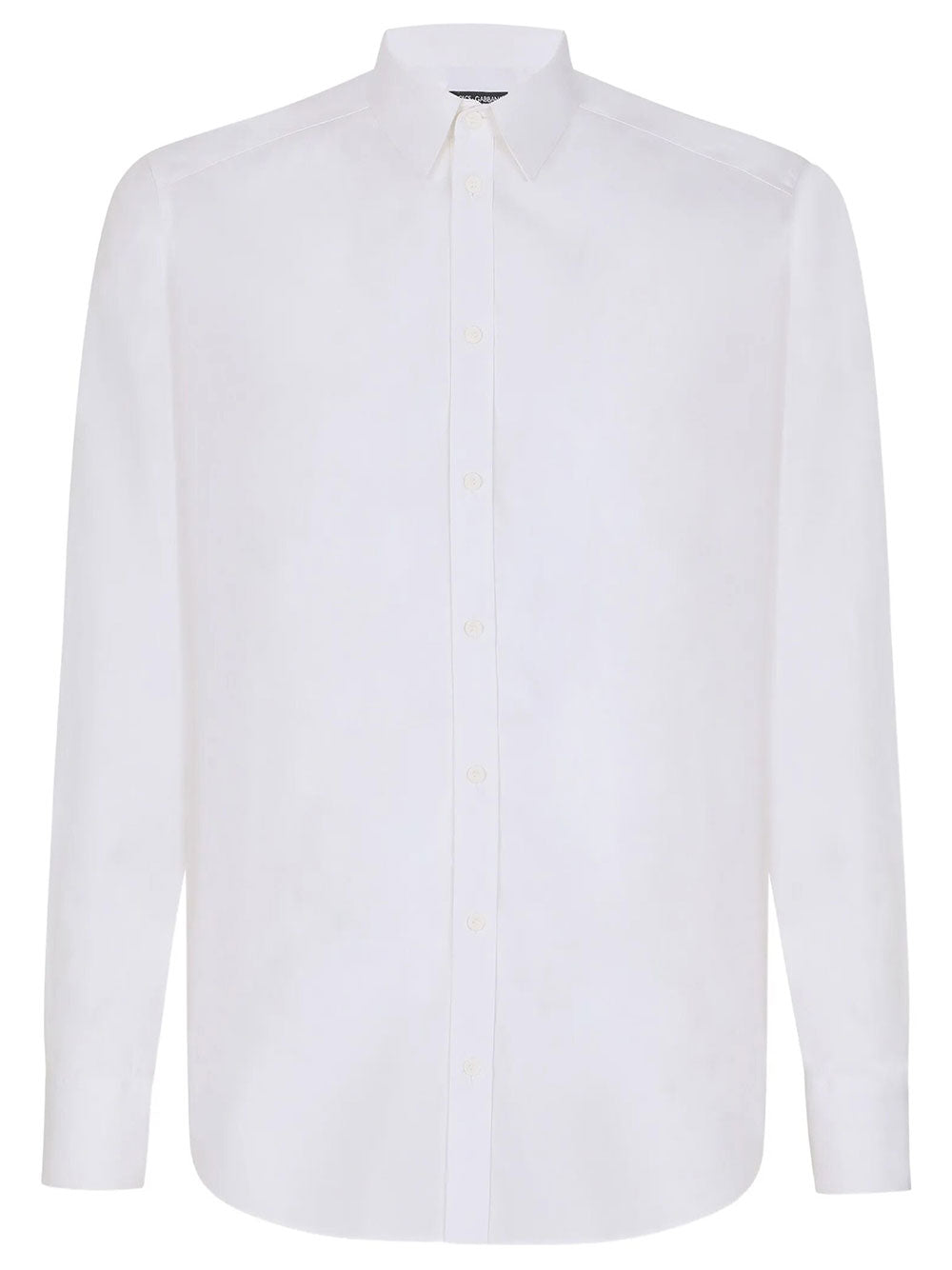 Dolce & Gabbana Men Stretch-Poplin Shirt DOLCE & GABBANA