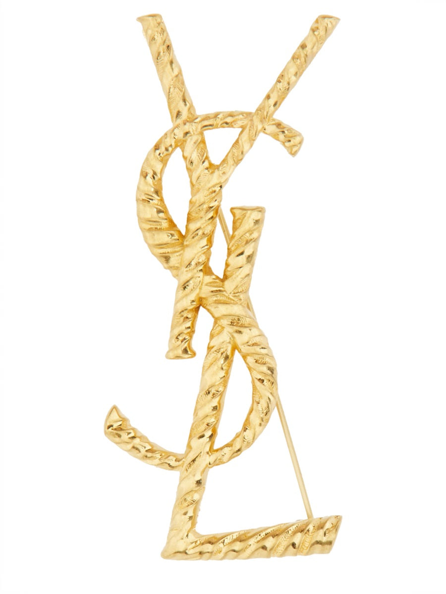 Saint Laurent Women Spilla Cassandre SAINT LAURENT
