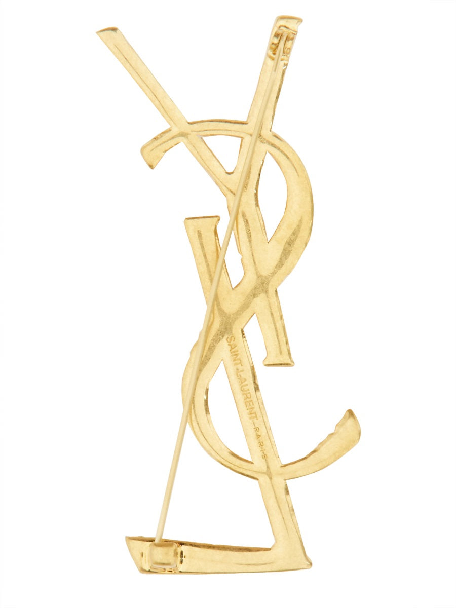 Saint Laurent Women Spilla Cassandre SAINT LAURENT