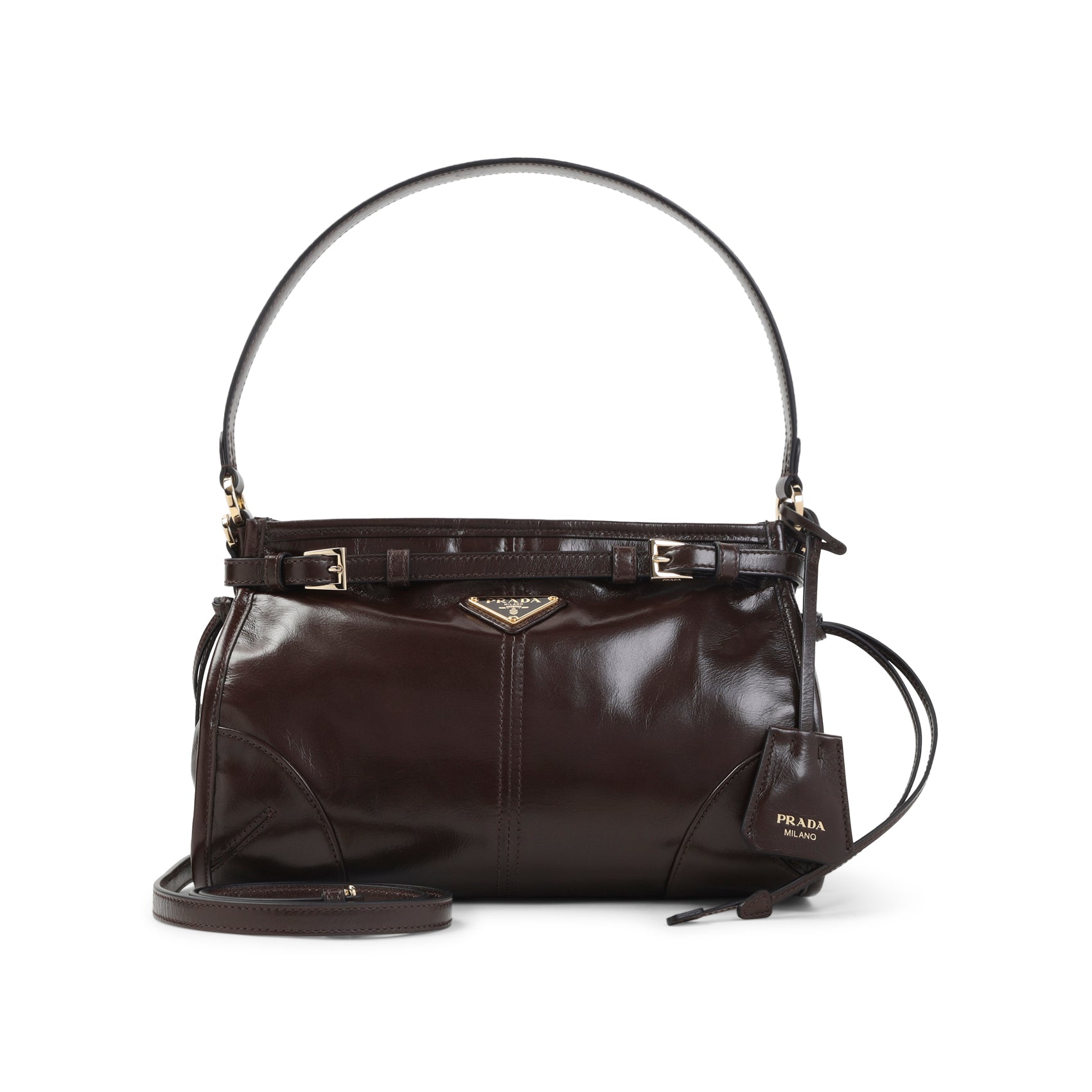 Prada Bonnie Small Leather Bag Women PRADA