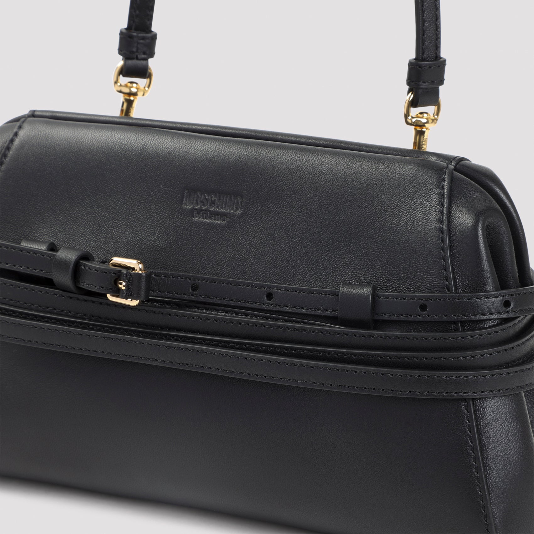 Moschino Belted Shoulder Bag Women MOSCHINO