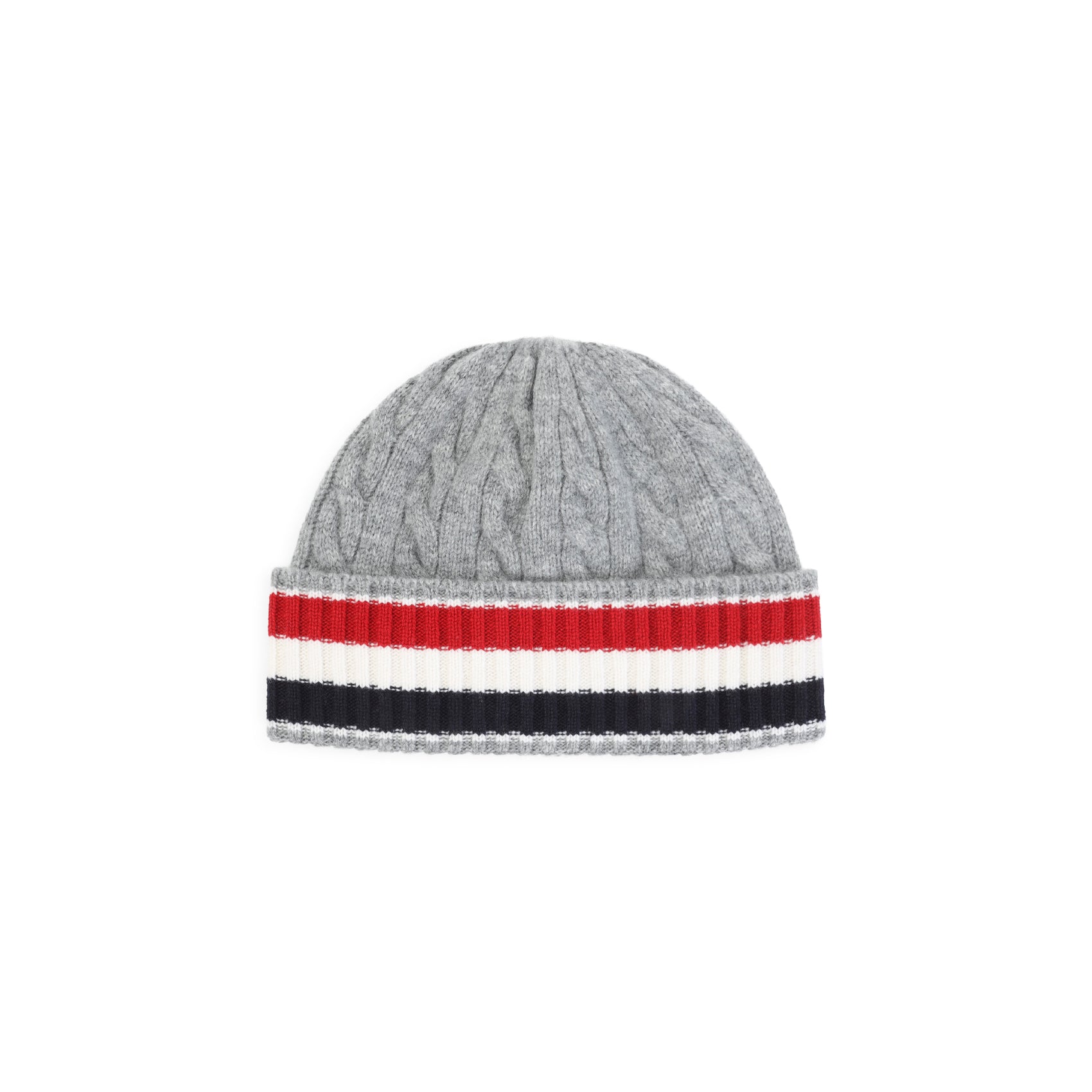 Thom Browne Cable-Knit Beanie Men THOM BROWNE