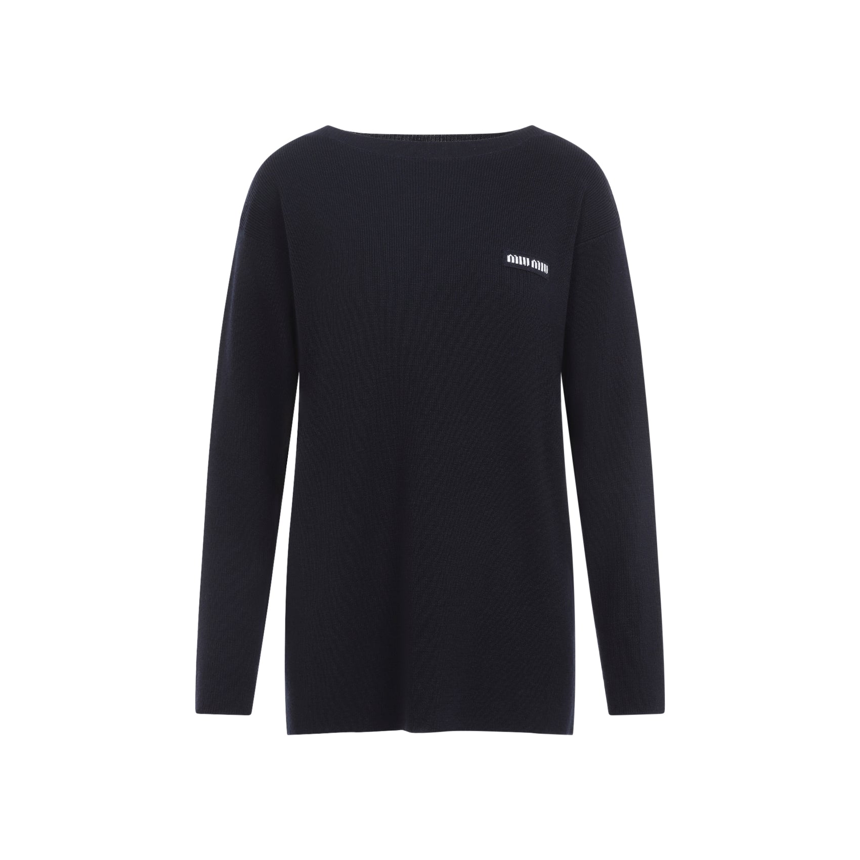 Miu Miu Boat-Neck Sweater Women MIU MIU