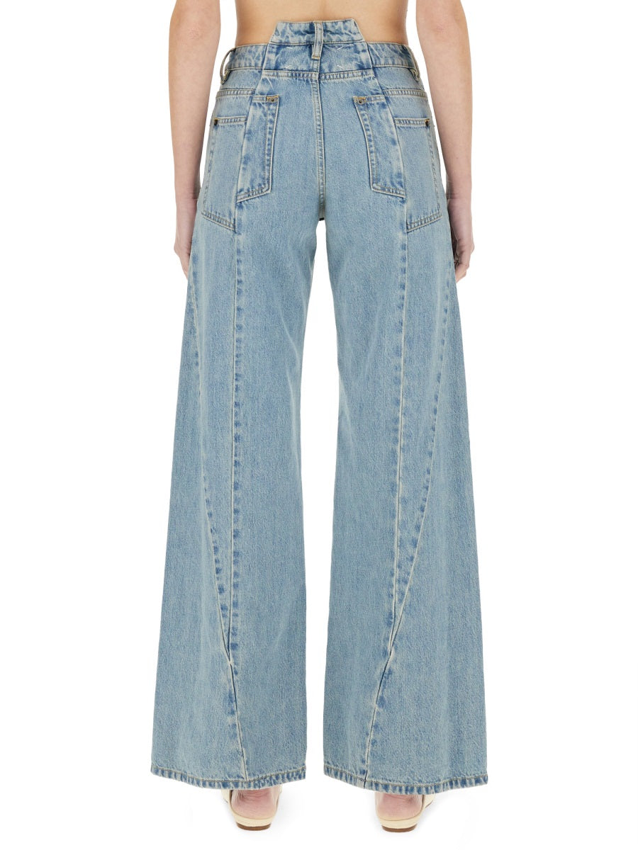Maison Margiela Women Jeans In Denim MAISON MARGIELA