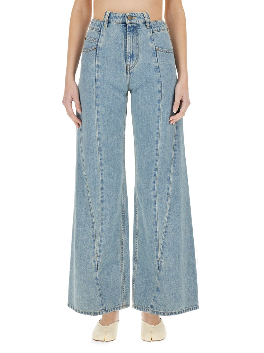 Maison Margiela Women Jeans In Denim MAISON MARGIELA