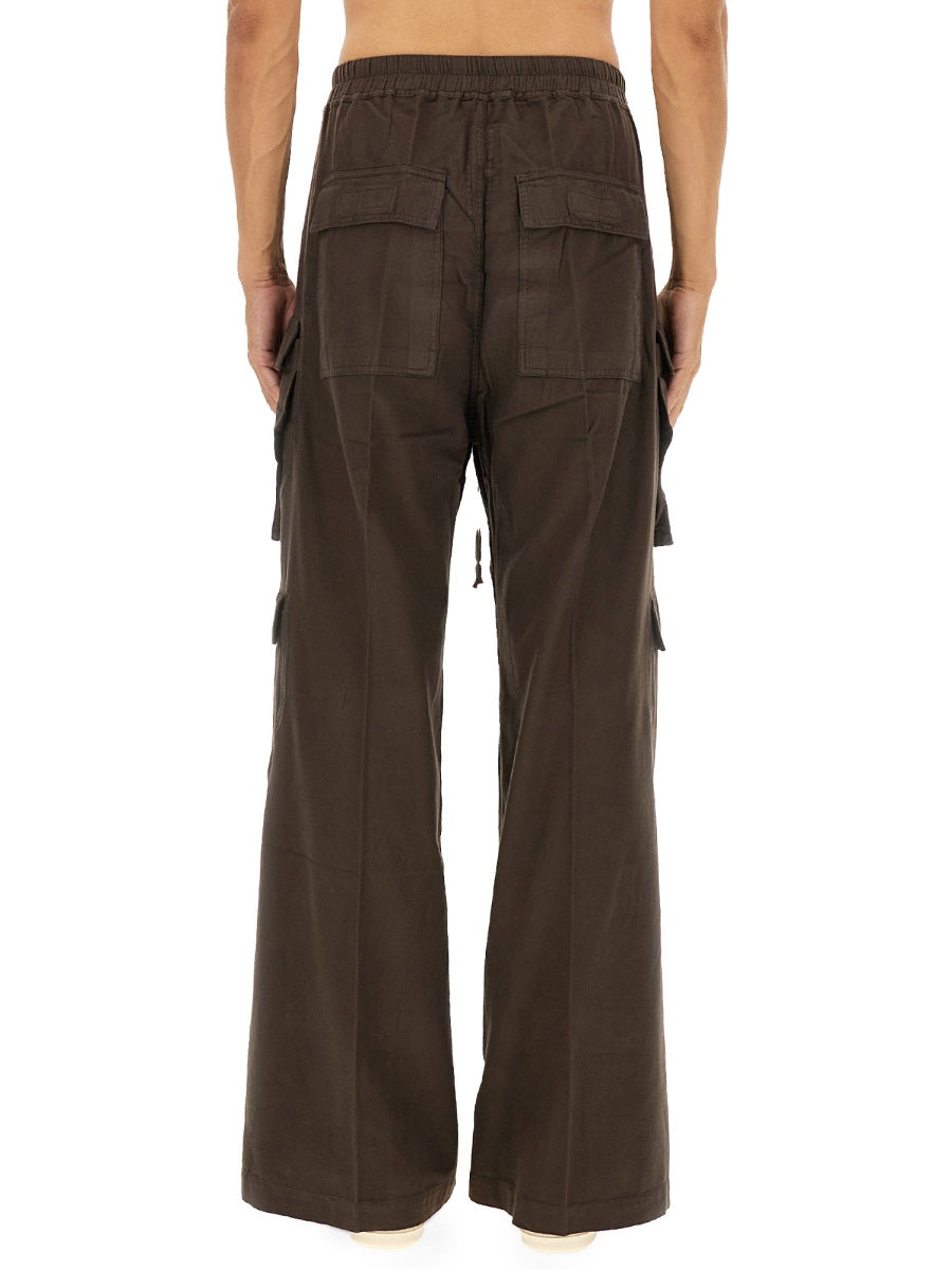 Rick Owens Drkshdw Men "Double Cargo Jumbo Belas" Pants RICK OWENS