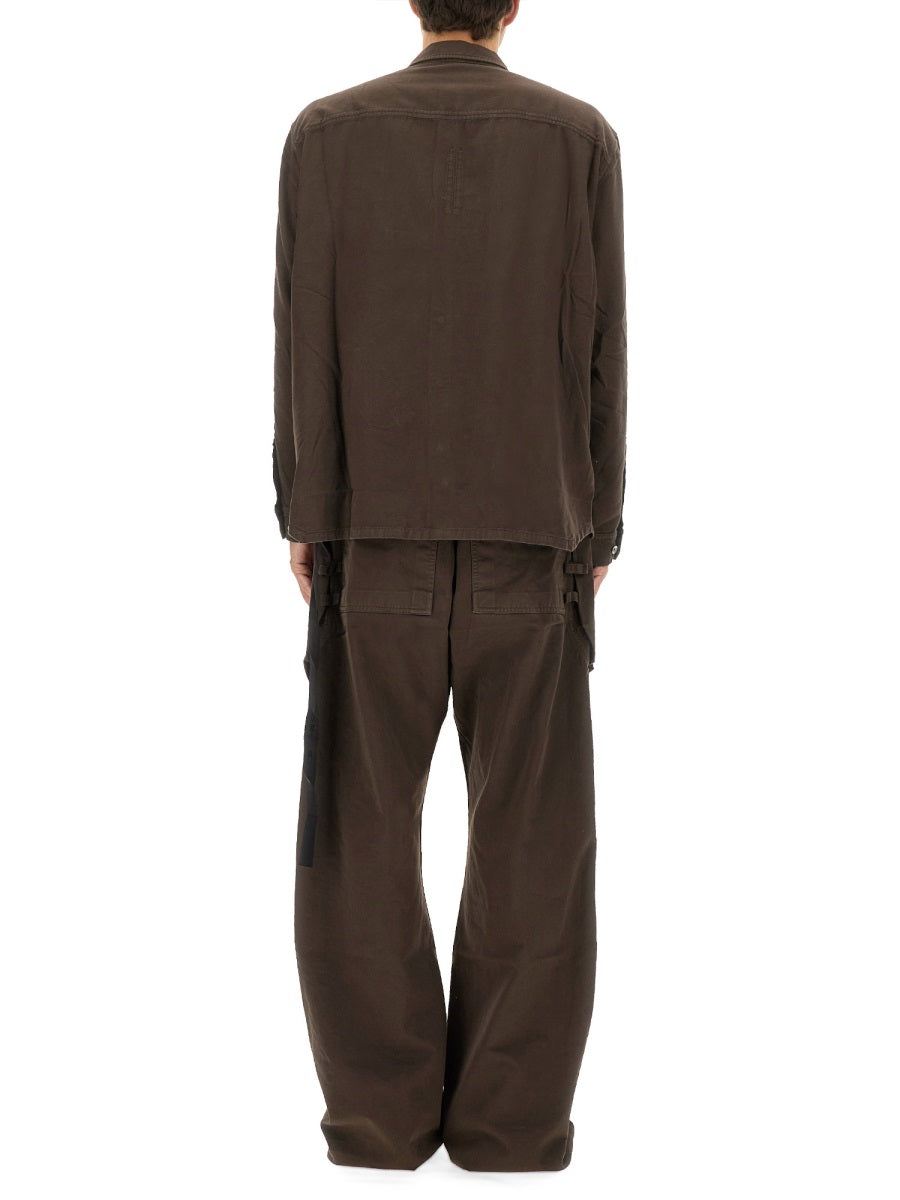 Rick Owens Drkshdw Men "Jumbo Outershirt" Shirt RICK OWENS