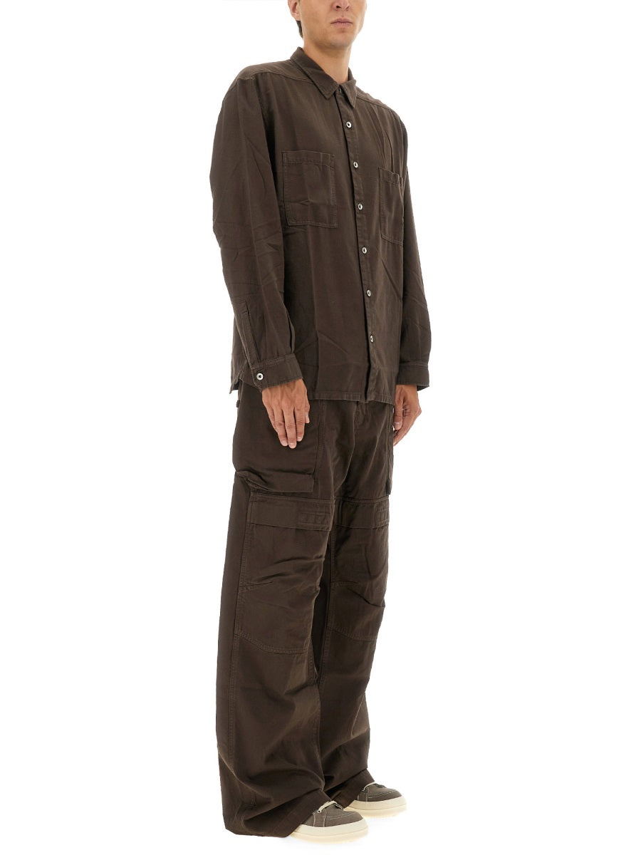 Rick Owens Drkshdw Men "Jumbo Outershirt" Shirt RICK OWENS