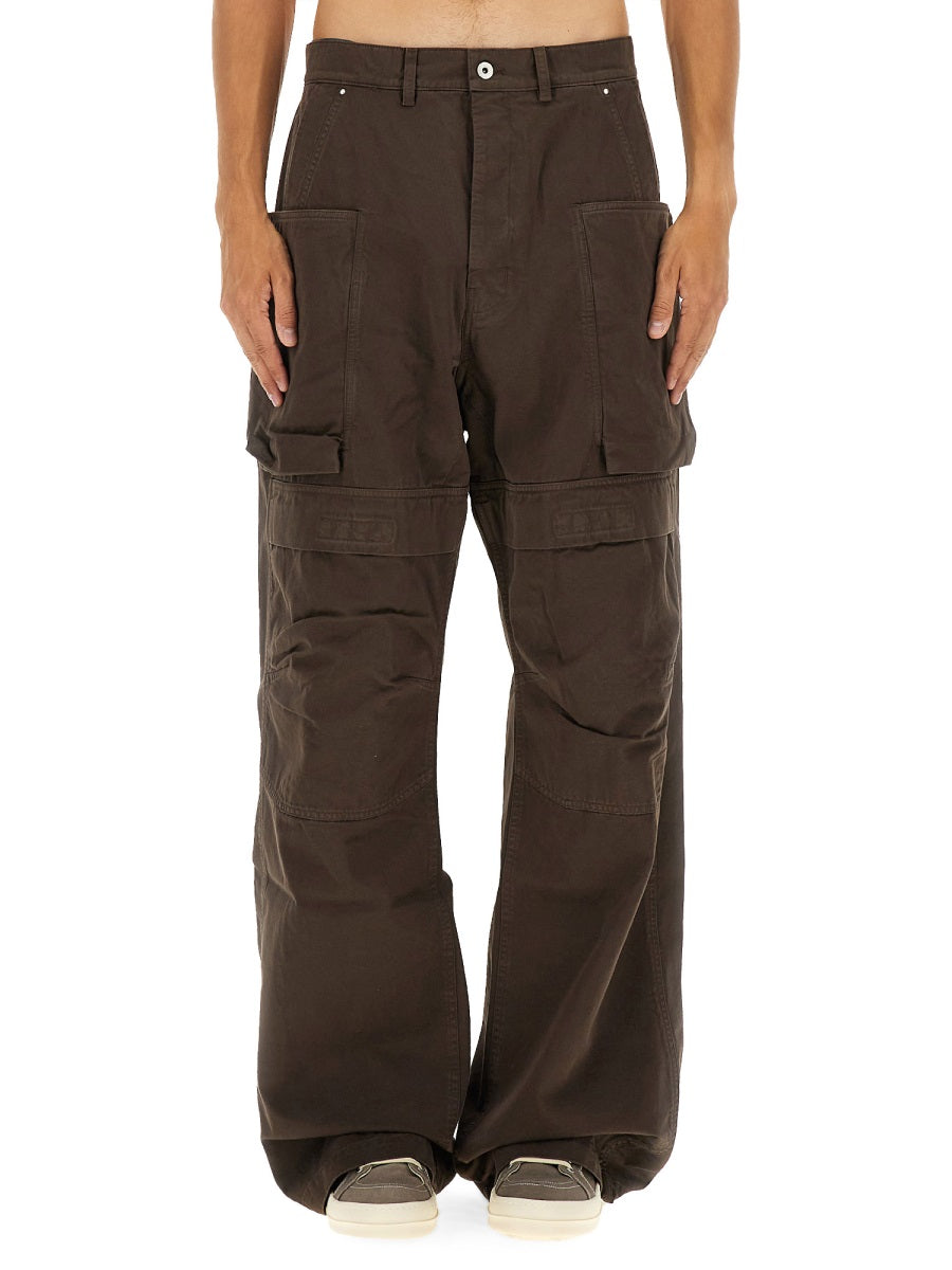 Rick Owens Drkshdw Men Cargo "Stefan" Pants RICK OWENS