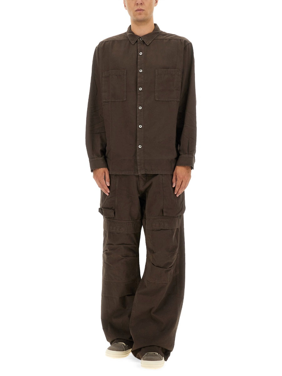 Rick Owens Drkshdw Men Cargo "Stefan" Pants RICK OWENS