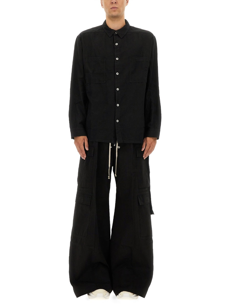 Rick Owens Drkshdw Men "Jumbo Outershirt" Shirt RICK OWENS