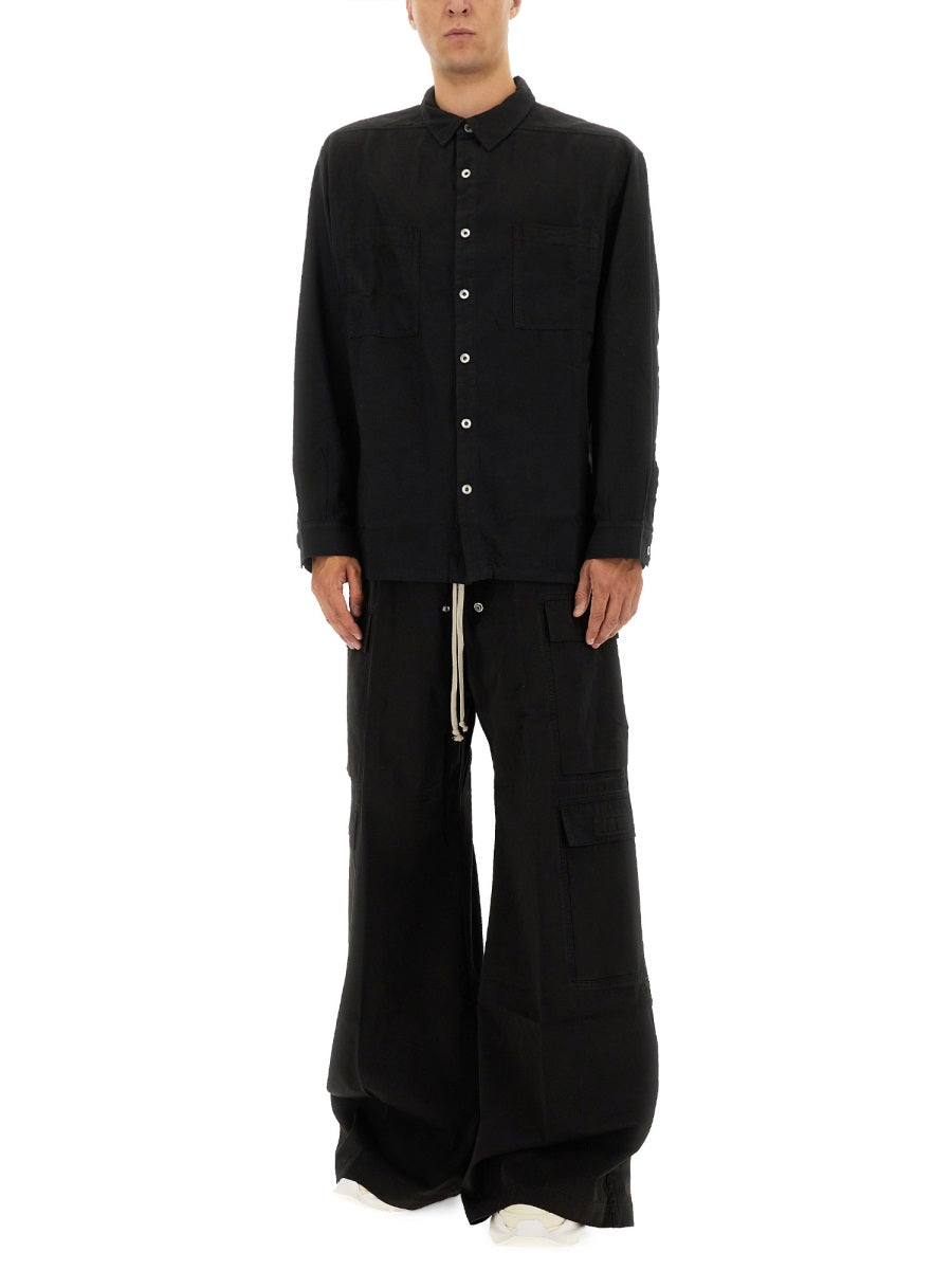 Rick Owens Drkshdw Men "Jumbo Outershirt" Shirt RICK OWENS