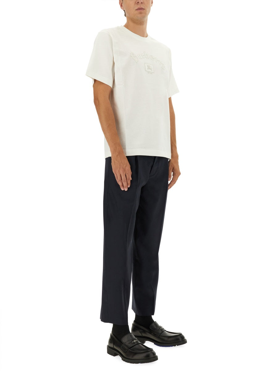 Burberry Men Gothic Logo T-Shirt BURBERRY