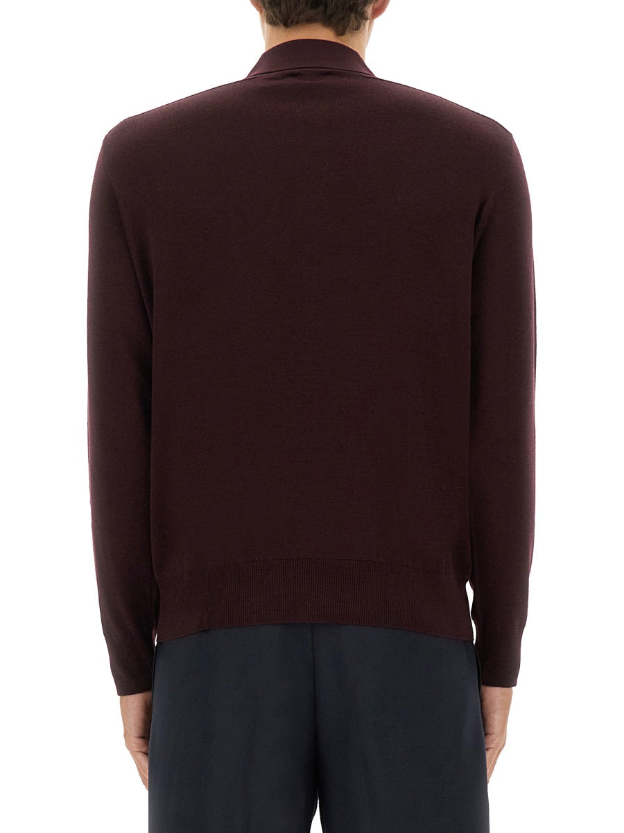 Burberry Men Shirt With Polo Collar BURBERRY