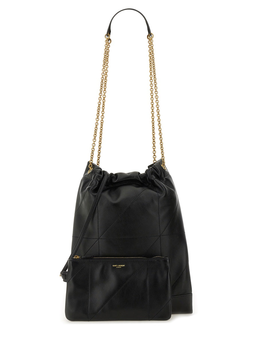 Saint Laurent Women Ysl Bo Jamie
Pochon
7_Agneau P/Black SAINT LAURENT