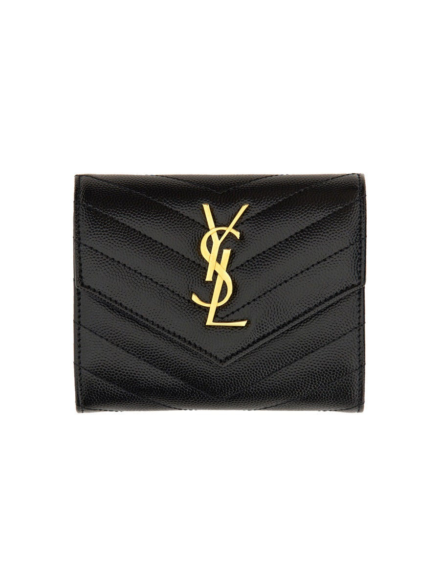 Saint Laurent Women Portafoglio Tri-Fold "Cassandre" SAINT LAURENT