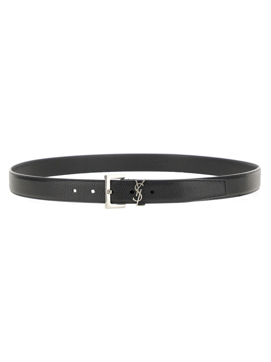 Saint Laurent Men Cintura "Cassandre" SAINT LAURENT