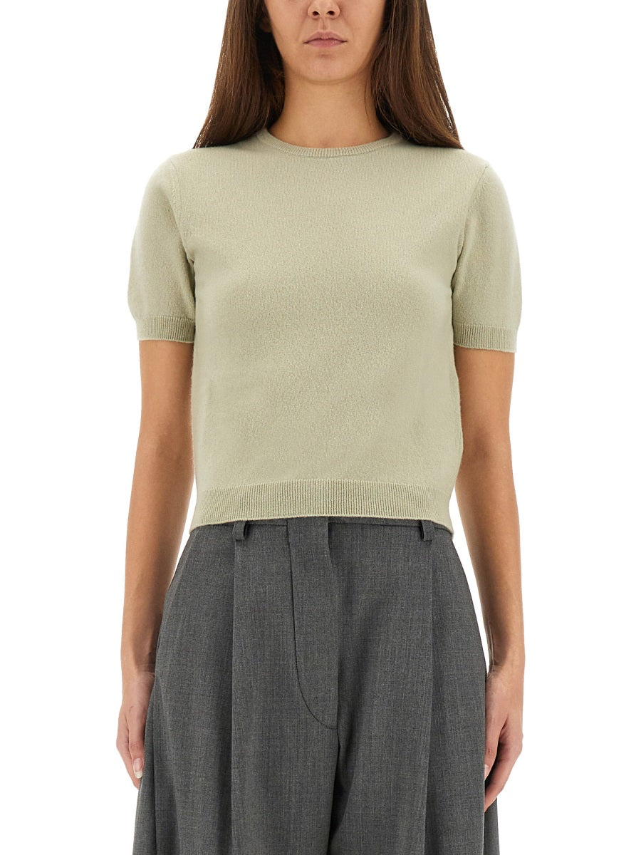 Maison Margiela Women Wool Crew Neck T-Shirt MAISON MARGIELA