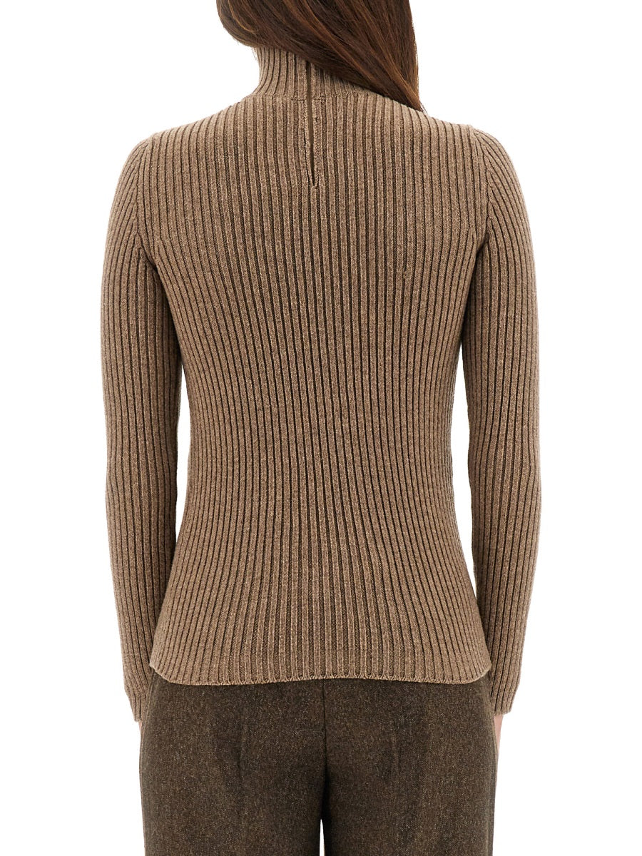 Max Mara Women Ribbed Turtleneck Sweater MAX MARA