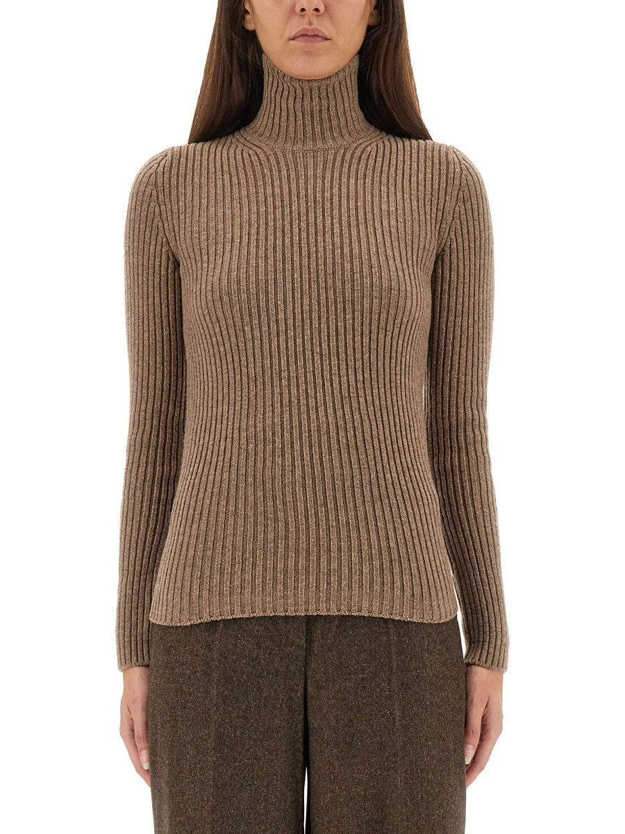 Max Mara Women Ribbed Turtleneck Sweater MAX MARA