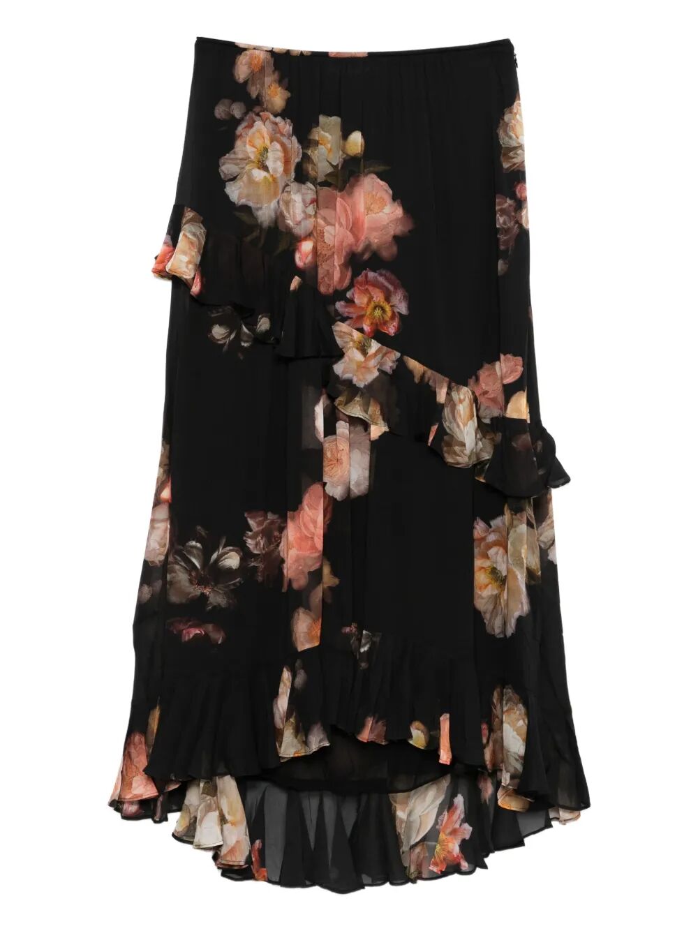 Zimmermann Women Gonna Midi Asimmetrica Hypnotic ZIMMERMANN
