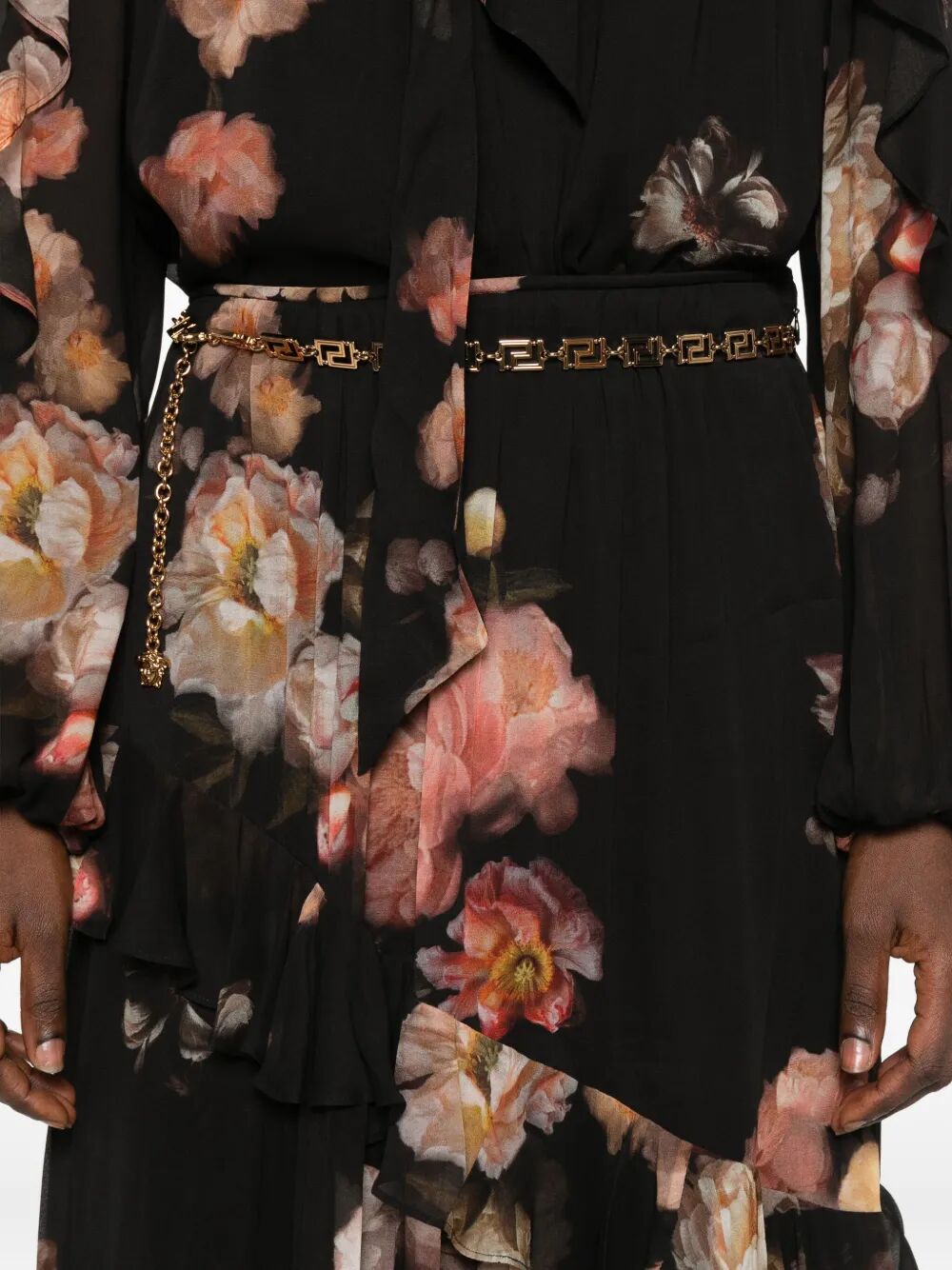 Zimmermann Women Gonna Midi Asimmetrica Hypnotic ZIMMERMANN