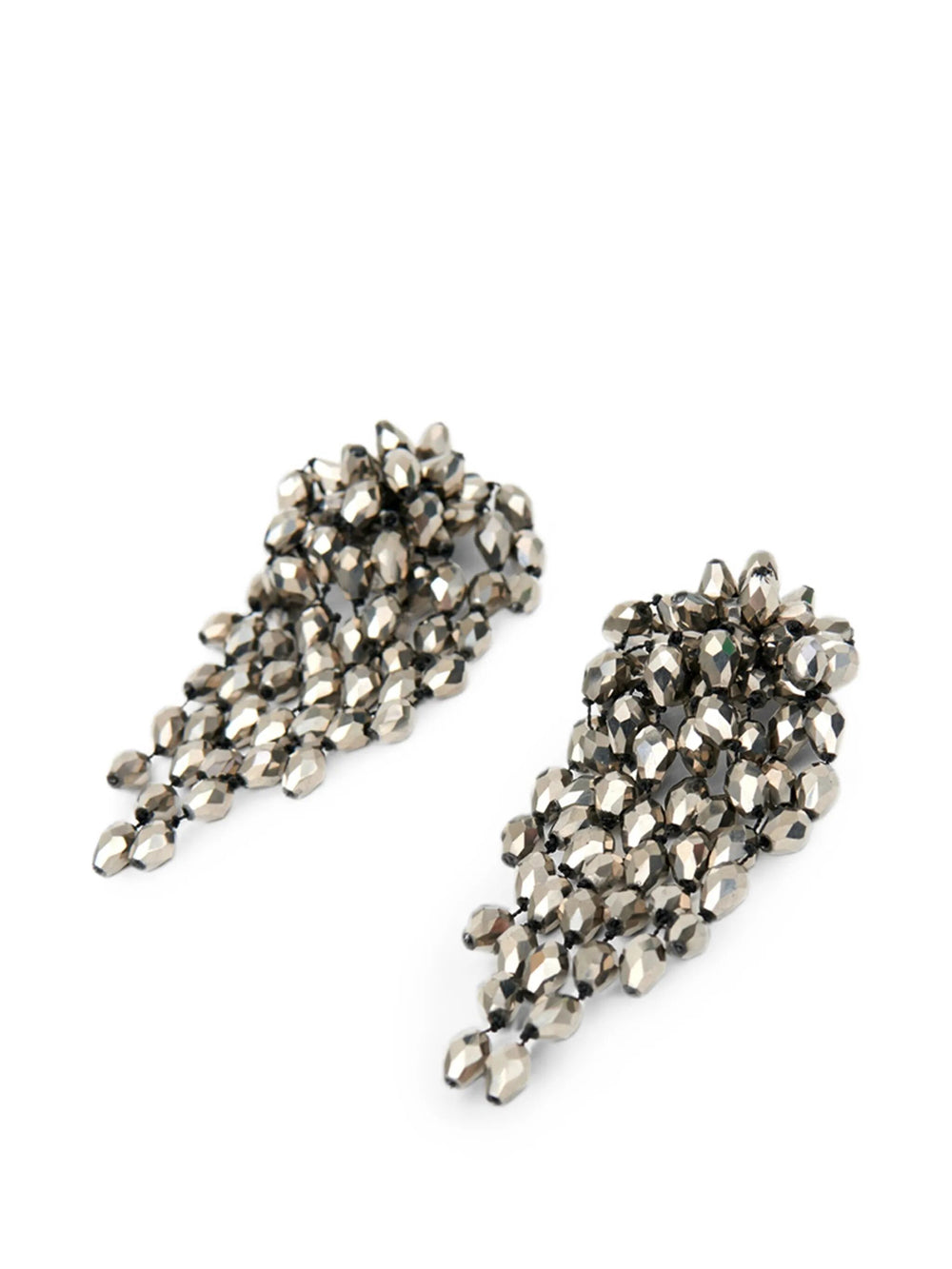 Isabel Marant Women Hanabi Beaded Pendant Clip Earrings ISABEL MARANT