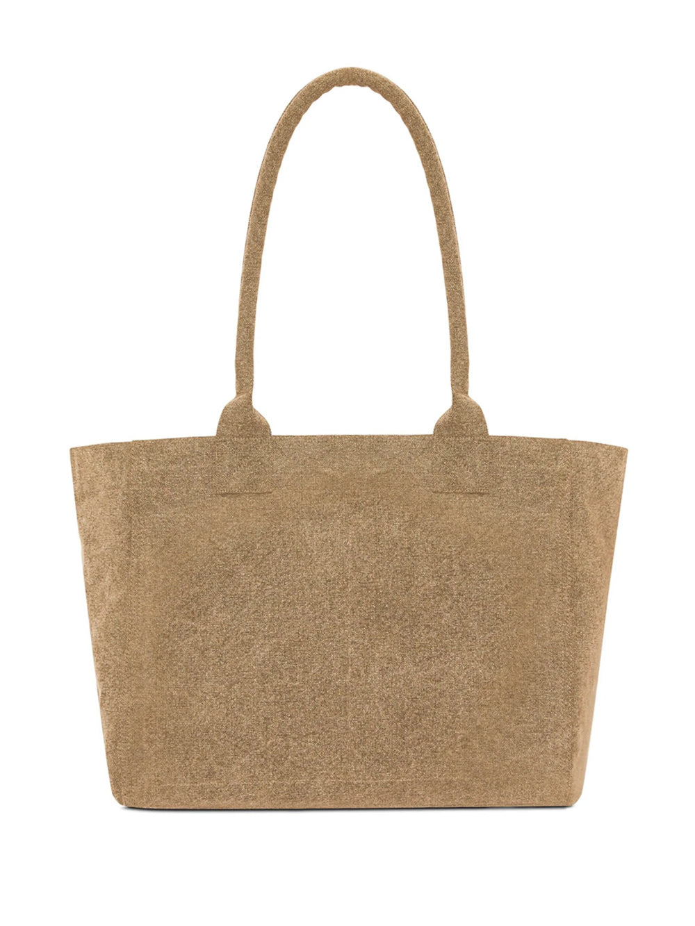 Isabel Marant Women Yenky Zipped Washed Cotton Logo Tote Bag ISABEL MARANT