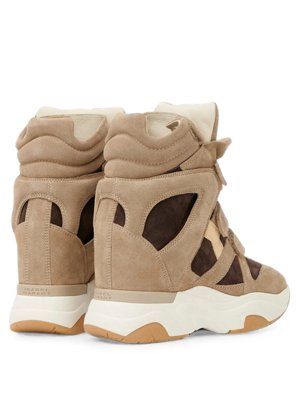 Balskee High-Top Wedge Suede Sneakers Women ISABEL MARANT