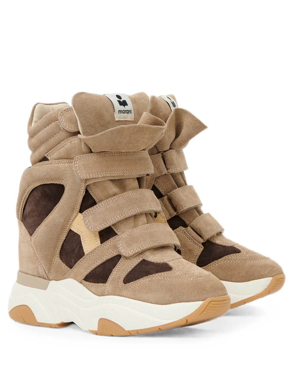 Balskee High-Top Wedge Suede Sneakers Women ISABEL MARANT