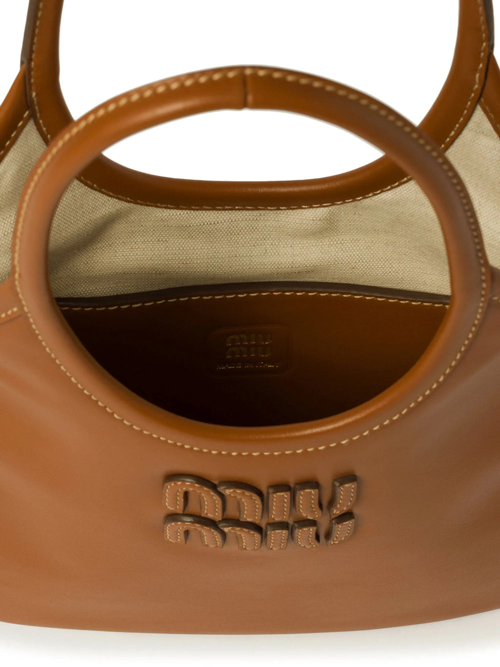 Miu Miu Women Ivy Mini Leather Handbag MIU MIU