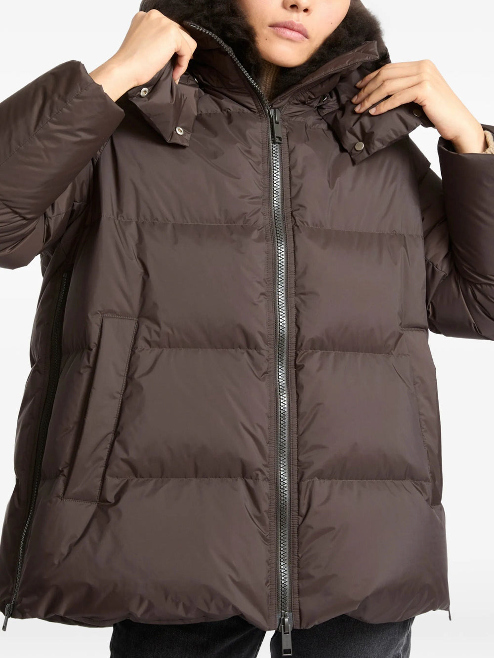 Yves Salomon Women Down Jacket YVES SALOMON