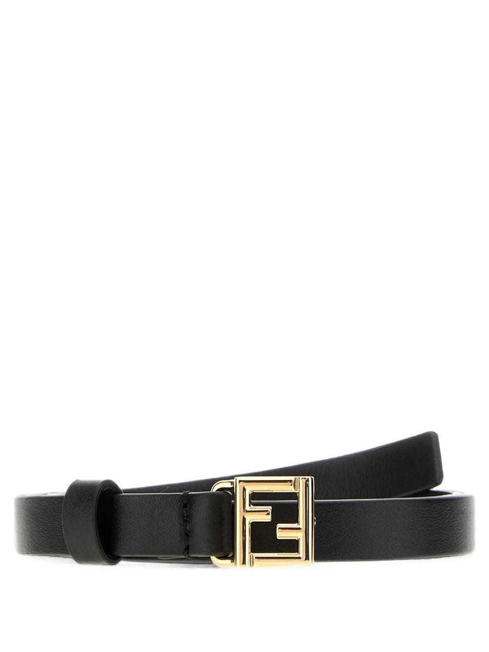 Fendi Women Cintura Ff 15 Mm In Pelle FENDI