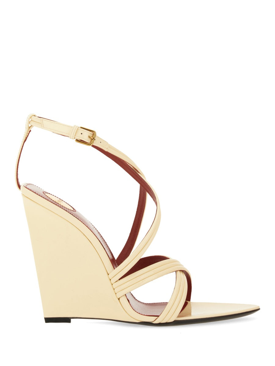 Saint Laurent Women Wedge Sandal SAINT LAURENT