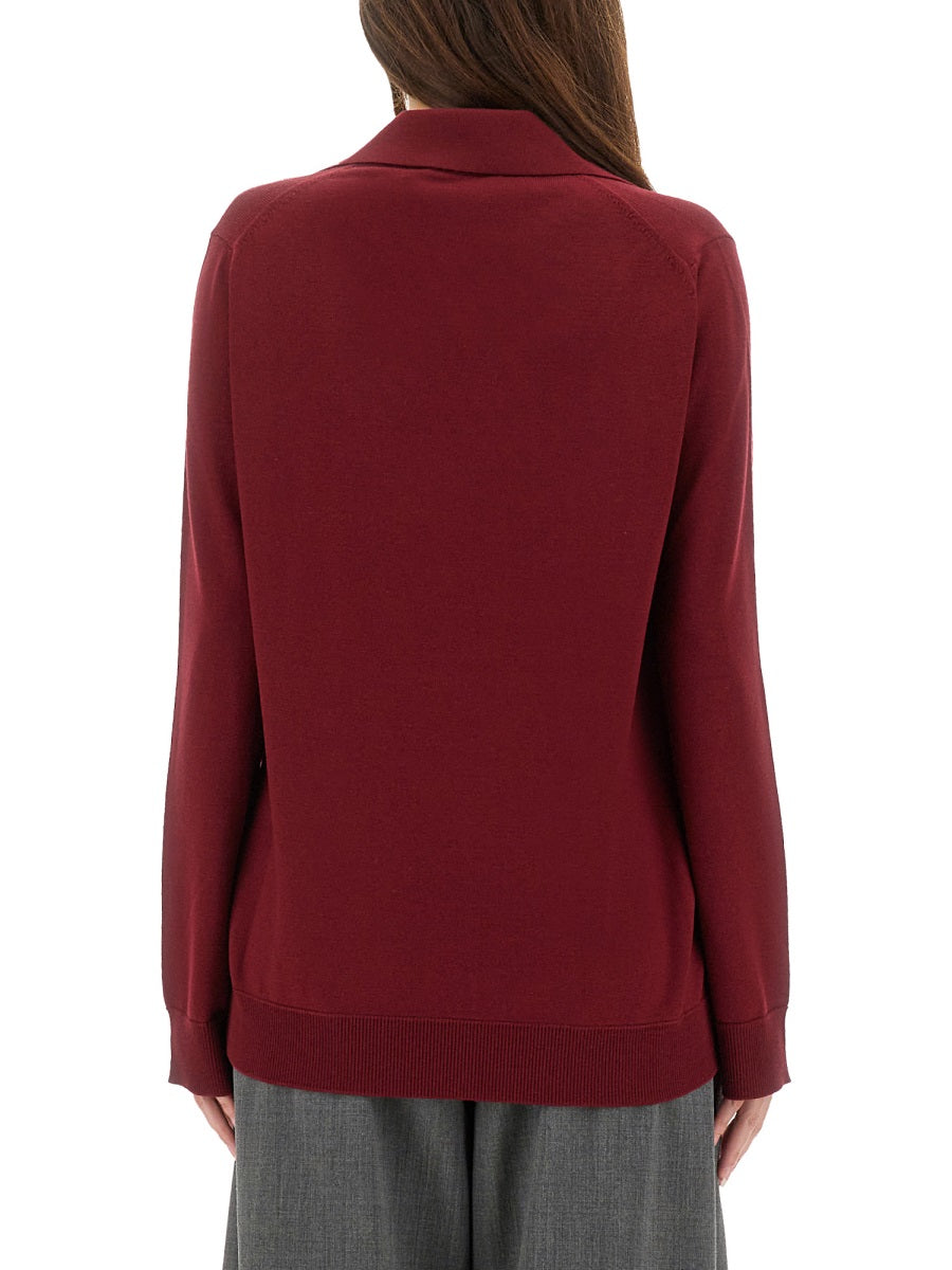 Gucci Women Ultrafine Wool Polo Shirt GUCCI