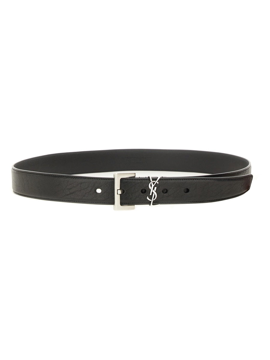 Saint Laurent Men "Cassandras" Belt SAINT LAURENT