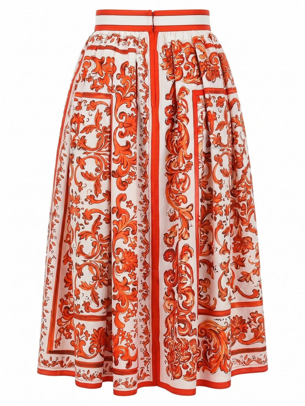 Dolce & Gabbana Women Maiolica-Print Skirt DOLCE & GABBANA