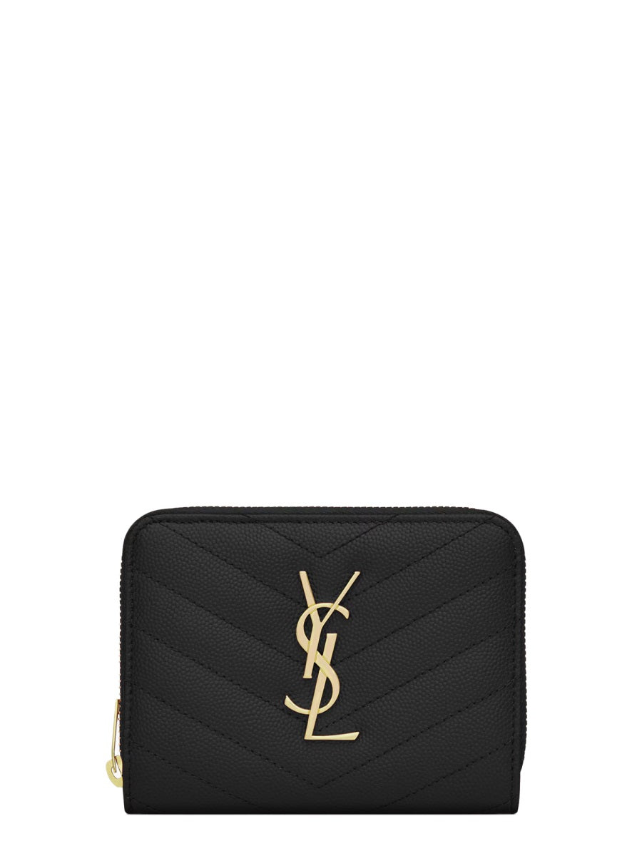Saint Laurent Women "Cassandre Matelassé" Leather Wallet SAINT LAURENT