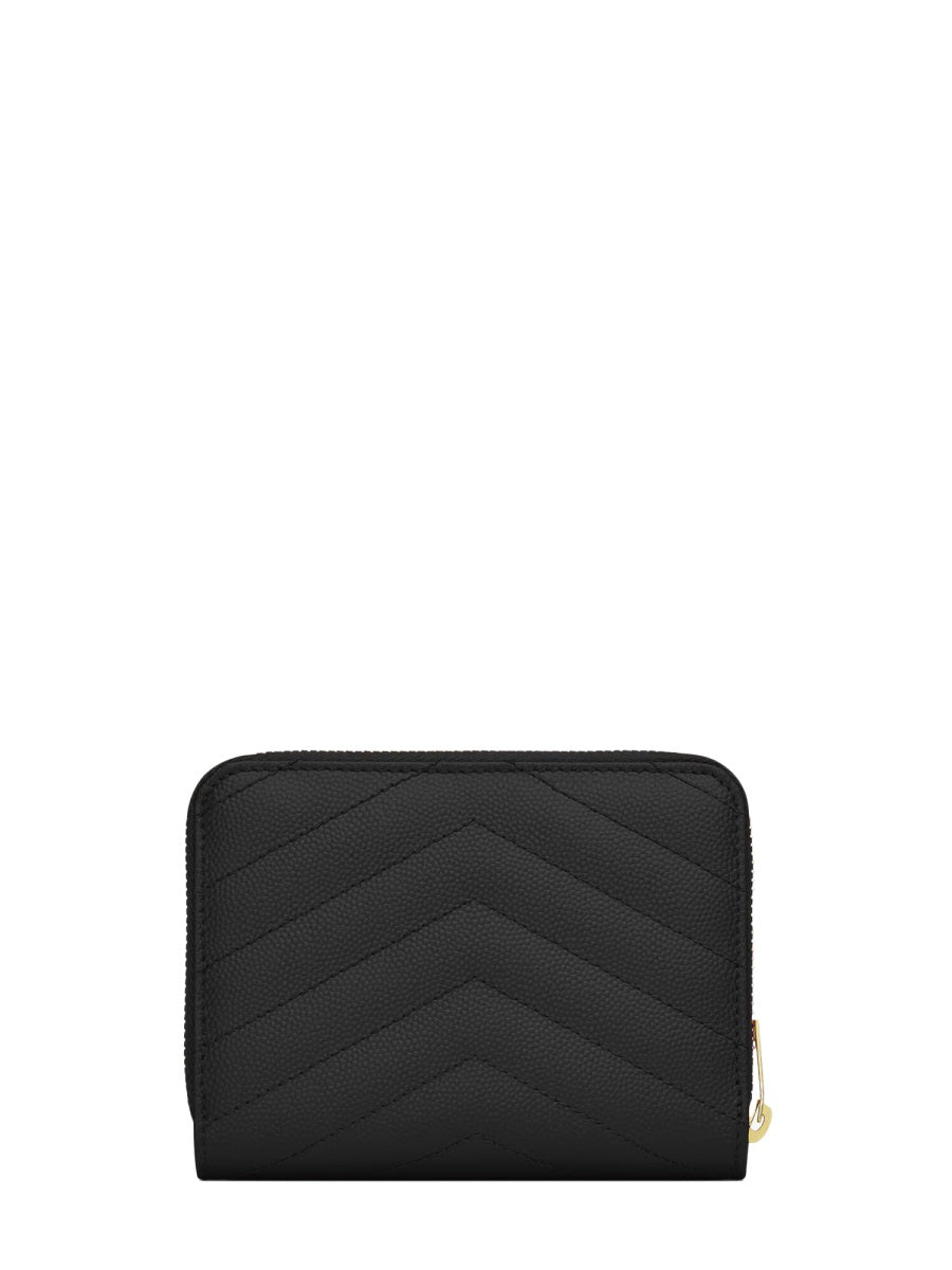 Saint Laurent Women "Cassandre Matelassé" Leather Wallet SAINT LAURENT