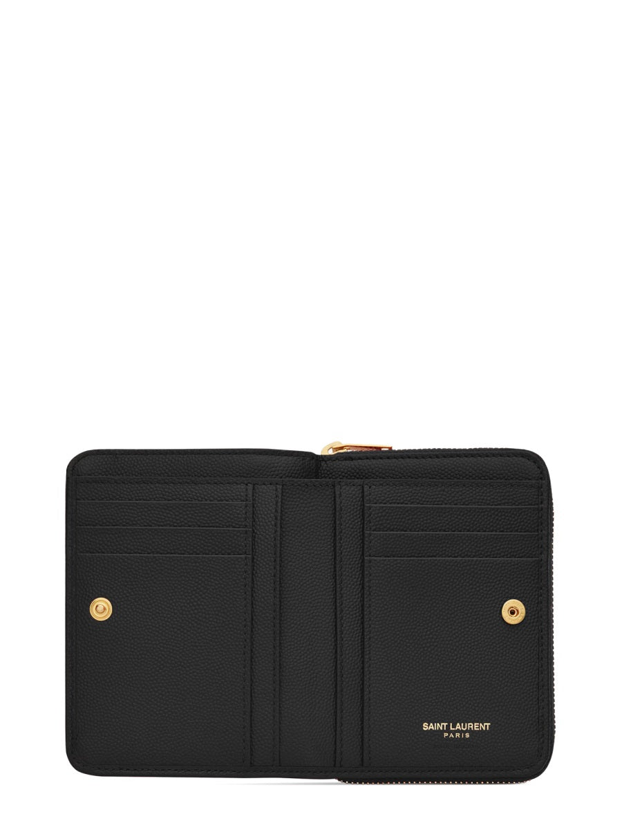 Saint Laurent Women "Cassandre Matelassé" Leather Wallet SAINT LAURENT