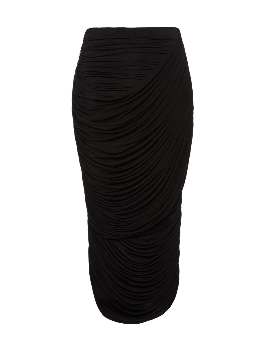 Magda Butrym Women Draped Midi Skirt MAGDA BUTRYM
